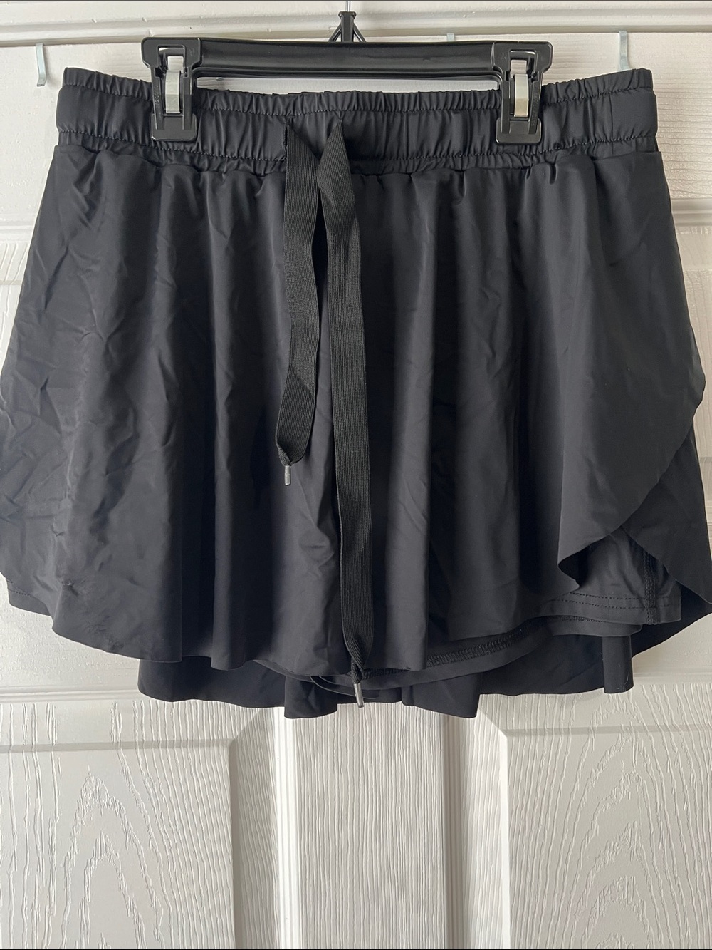 Amazon Black Women's Athletic Skort with Drawstring Waist